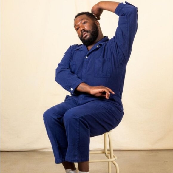 Big Bud Press Everyday Jumpsuit Blue Size 6XL Unisex - Picture 2 of 12